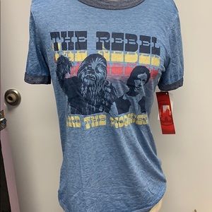 Women's Star Wars Short Sleeve Ringer Graphic T-Sh